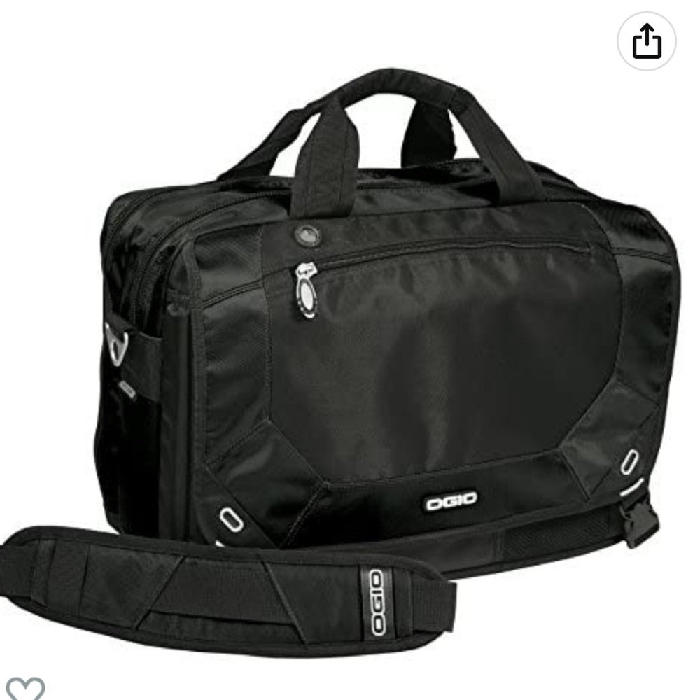 OGIO Corporate Canvas Nylon Computer Messenger Bag Classification 03570 $150 NWT